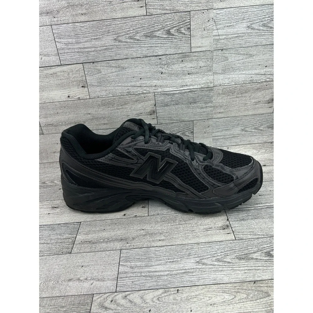 New Balance 740 Triple Black Mesh Sneakers U740BO2 Mens 9 Womens 10.5
